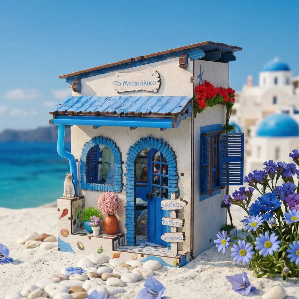 Maison Miniature – L'Épicerie Grecque — vue 1
