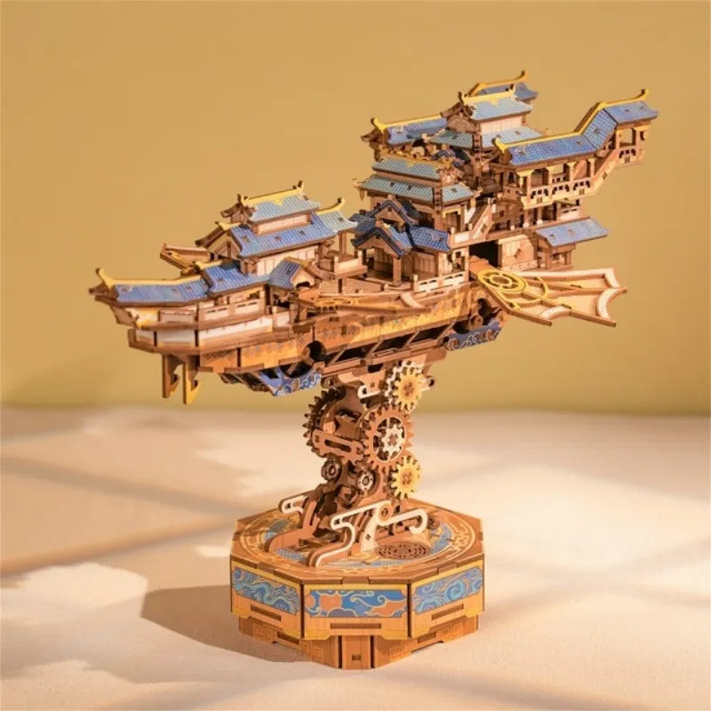 Puzzle 3D Bois – Le Voyageur du Vent — vue 1