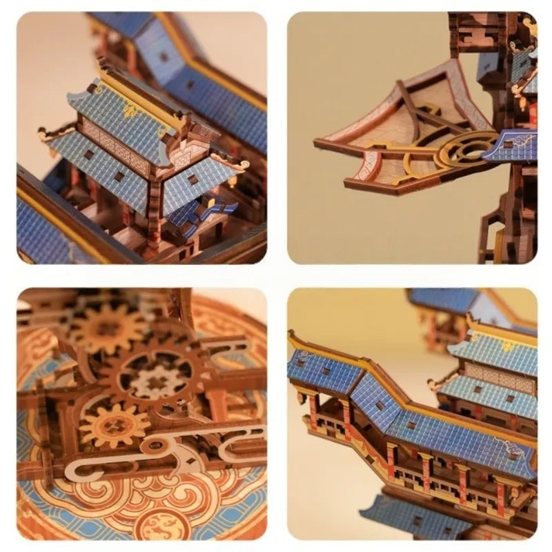 Puzzle 3D Bois – Le Voyageur du Vent — vue 2