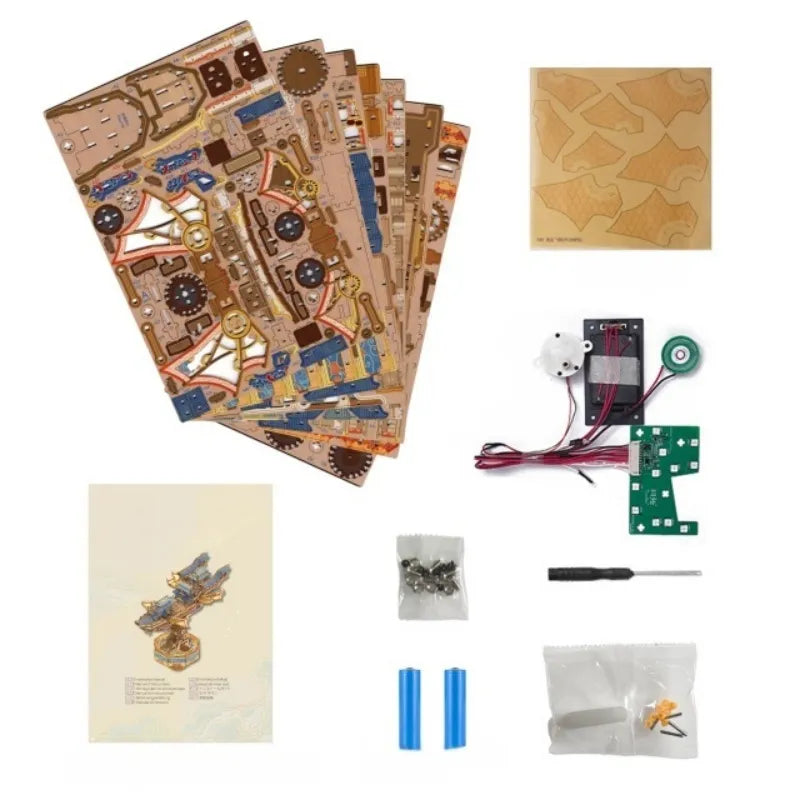 Puzzle 3D Bois – Le Voyageur du Vent — vue 8