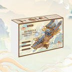 Puzzle 3D Bois – Le Voyageur du Vent — vue 7
