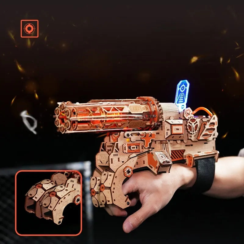 Puzzle 3D Bois – Le Cyclone Ardent — vue 2