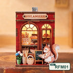 Puzzle 3D Bois – Magnets Coins de Rue Féeriques — vue 4