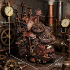 Puzzle 3D Bois – Château Ambulant Miniature