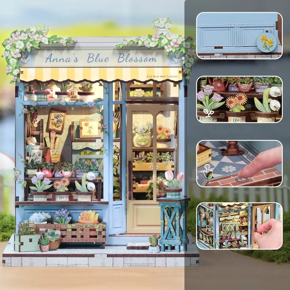 Maison Miniature – La Fleur Bleue d'Anna — vue 3