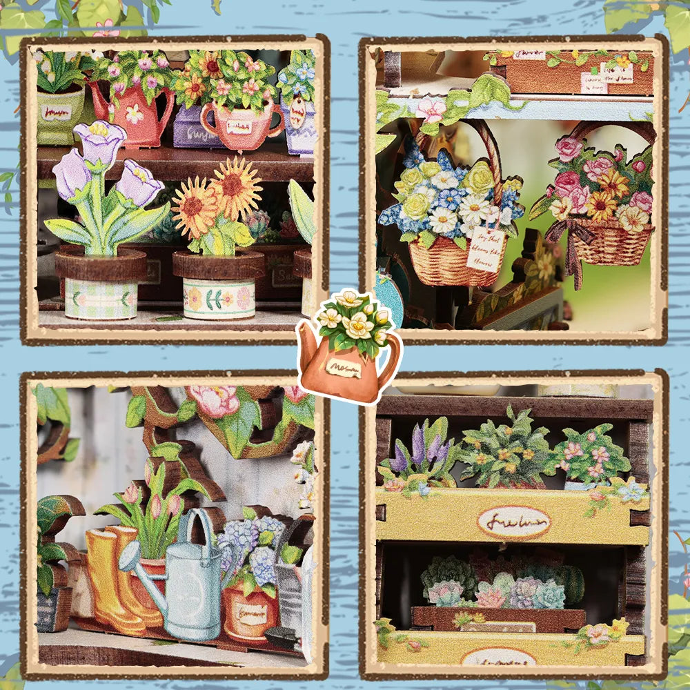 Maison Miniature – La Fleur Bleue d'Anna — vue 2