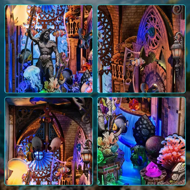 Book Nook – La Cité Engloutie d'Atlantis — vue 2