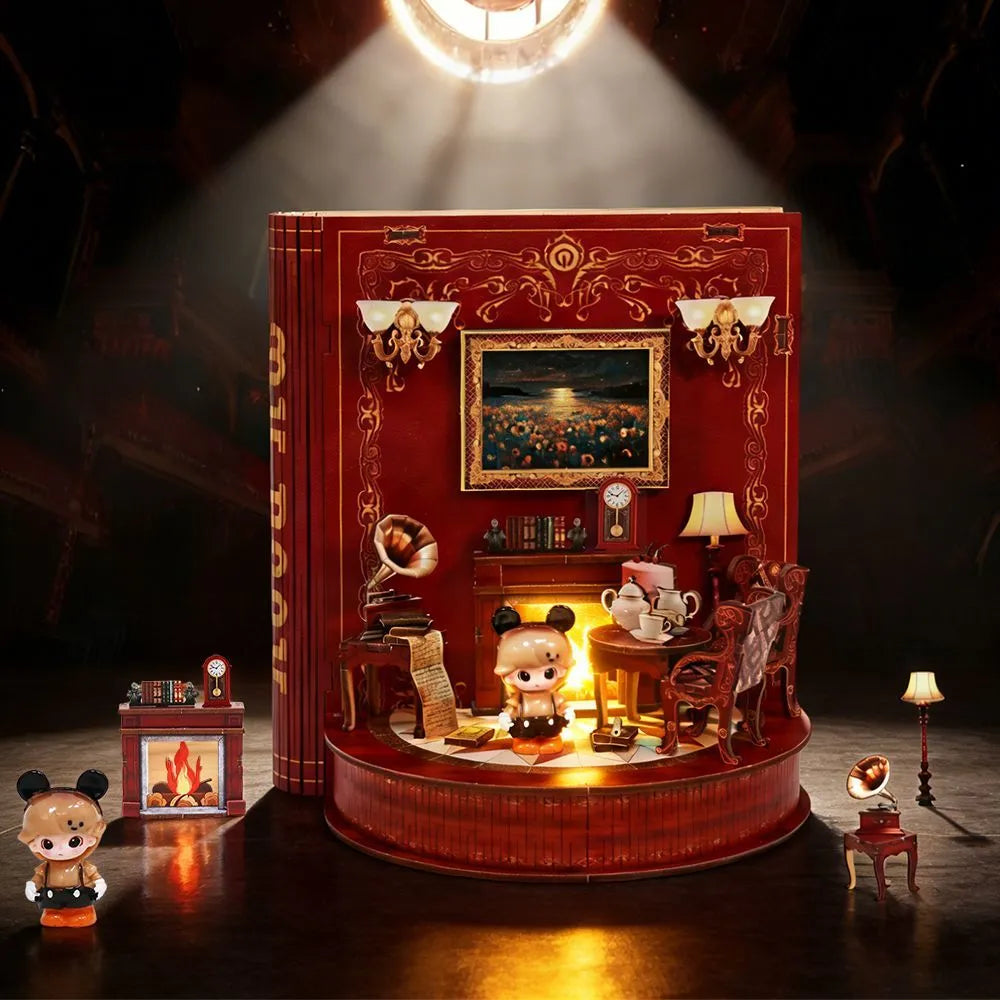 Puzzle 3D Bois – Le Livre Théâtre — vue 1