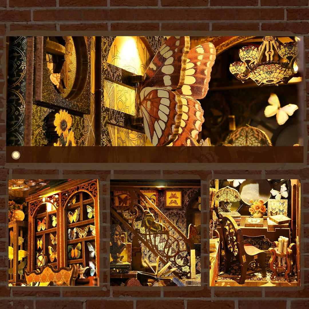 Book Nook – La Salle de Collection des Papillons — vue 2