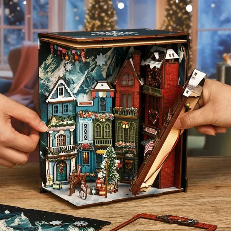 Book Nook – Cozy Winter Lane — vue 4