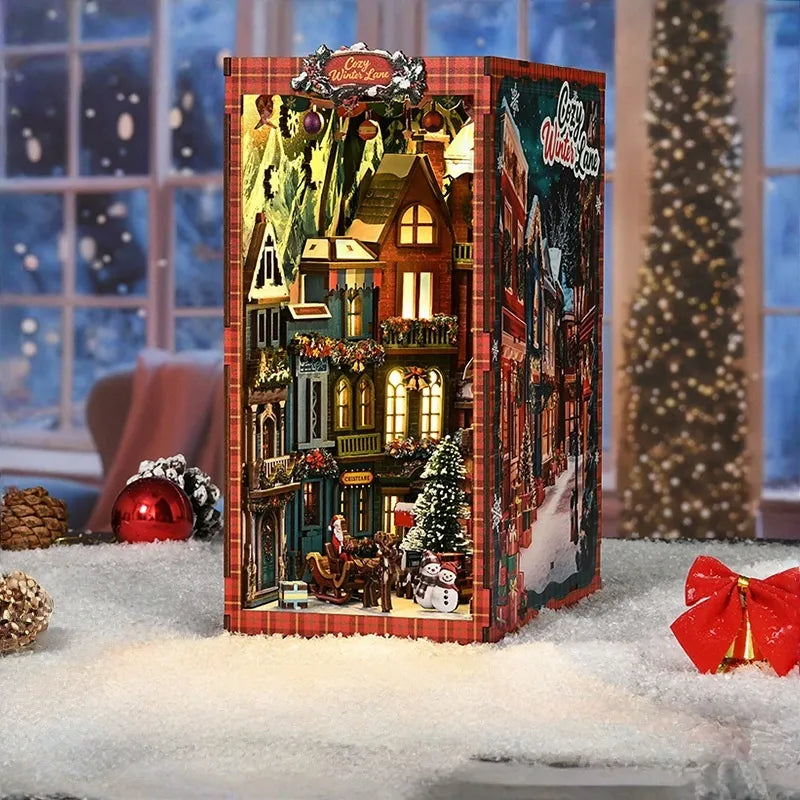 Book Nook – Cozy Winter Lane — vue 6