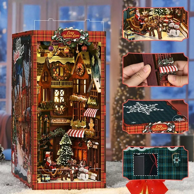 Book Nook – Cozy Winter Lane — vue 2