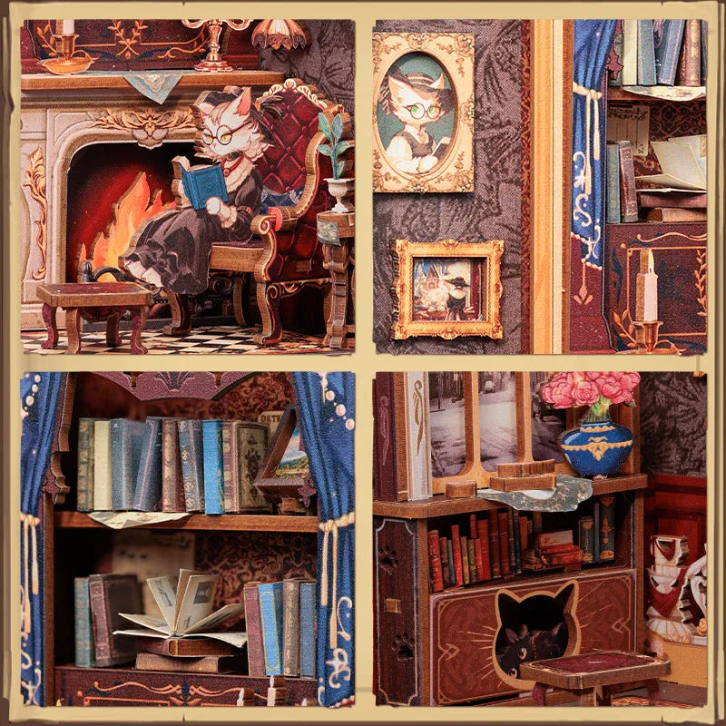 Book Nook – Le Bureau du Comte Chat — vue 2