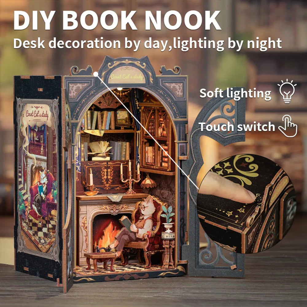 Book Nook – Le Bureau du Comte Chat — vue 10