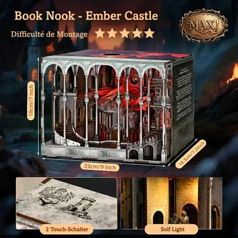 Book Nook – Le Château des Braises — vue 4