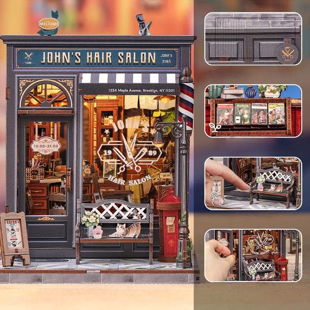 Maison Miniature – John's Hair Salon — vue 3
