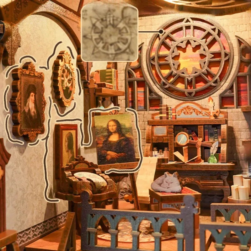 Book Nook – Léonard de Vinci — vue 2
