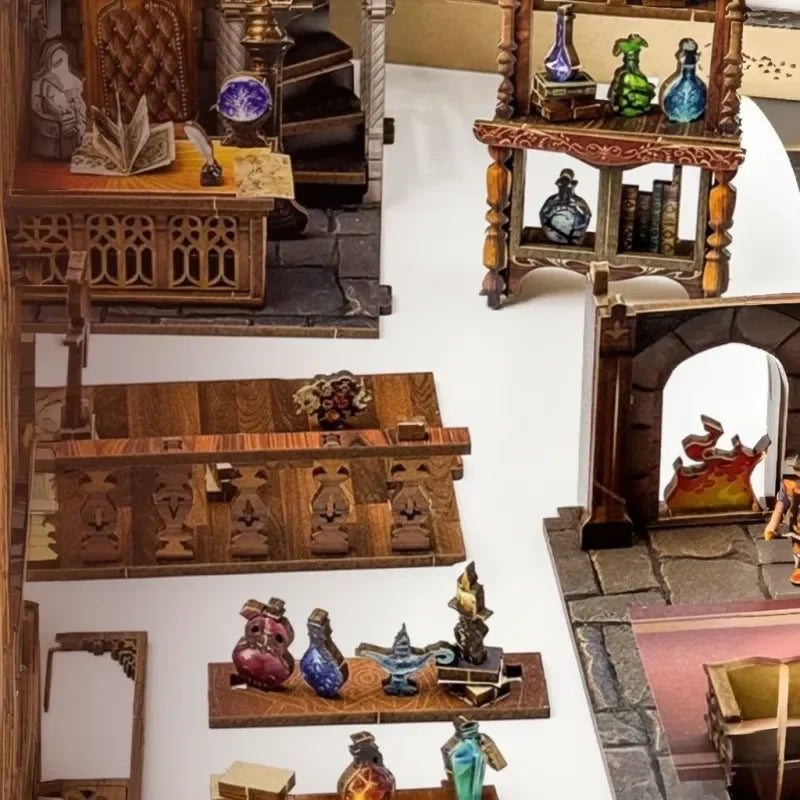 Book Nook – Le Bureau du Grand Sorcier — vue 7
