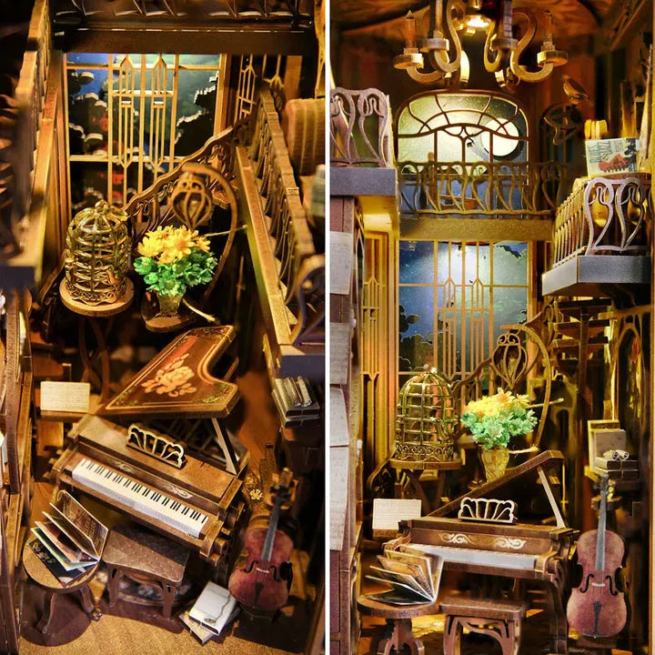 Book Nook – L'Atelier Art Nouveau : Le Pianiste et le Rossignol — vue 6
