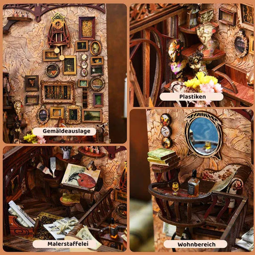 Book Nook – L'Atelier du Crépuscule – book nook – vue 2