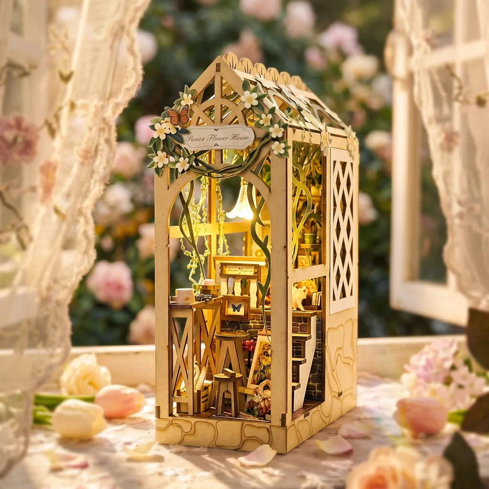 Book Nook – La Serre Florale Paisible — vue 1