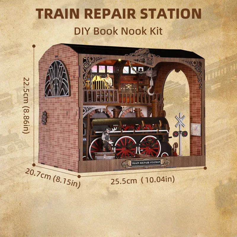Book Nook – La Station de Réparation de Trains — vue 8