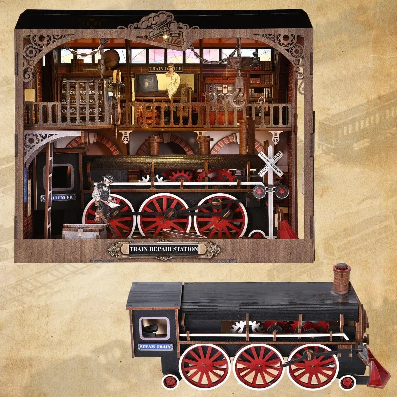 Book Nook – La Station de Réparation de Trains — vue 4