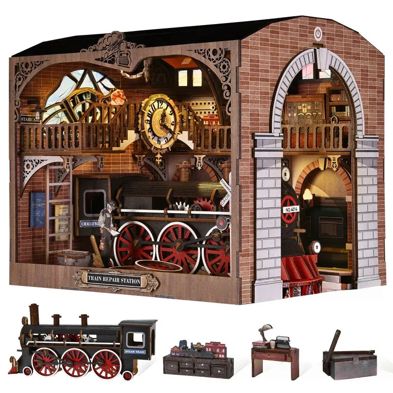 Book Nook – La Station de Réparation de Trains — vue 3