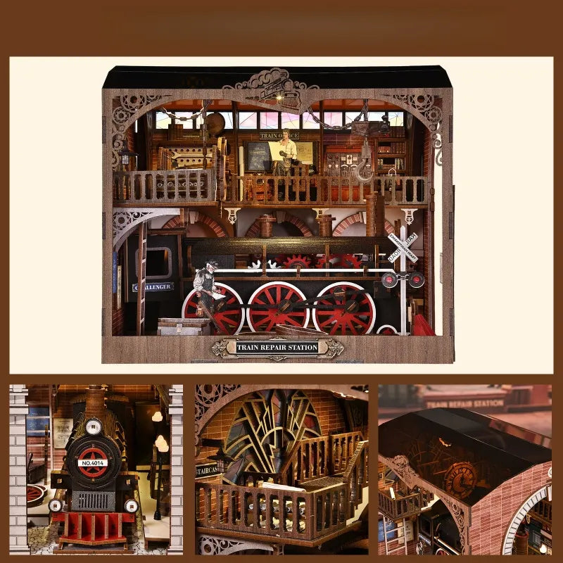 Book Nook – La Station de Réparation de Trains — vue 7