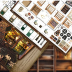 Maison Miniature – La Cité du Livre au Crépuscule — vue 6