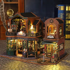 Maison Miniature – La Cité du Livre au Crépuscule — vue 3