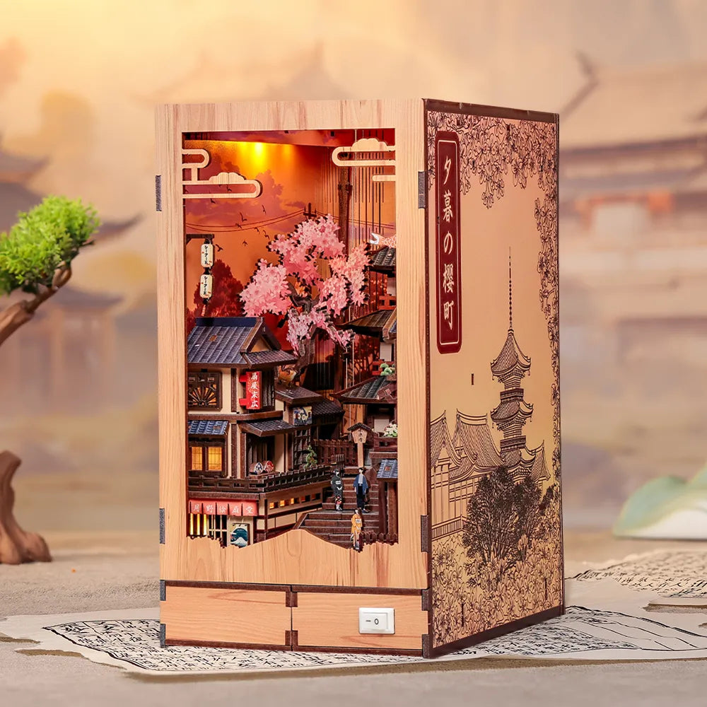 Book Nook – L'Allée des Cerisiers au Crépuscule — vue 9