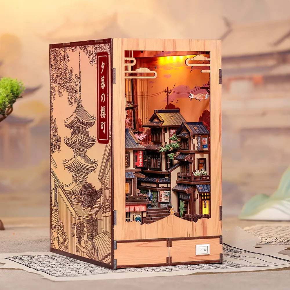 Book Nook – L'Allée des Cerisiers au Crépuscule — vue 10