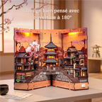 Book Nook – L'Allée des Cerisiers au Crépuscule — vue 3