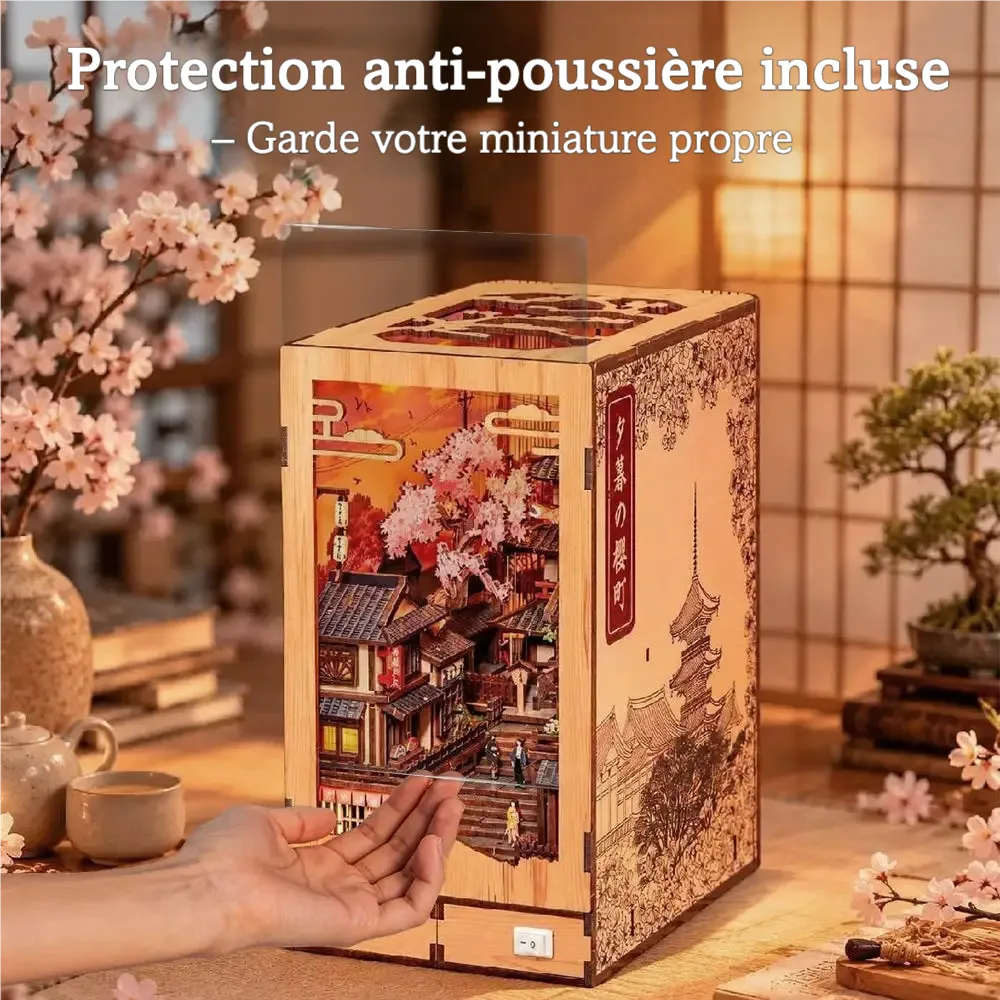 Book Nook – L'Allée des Cerisiers au Crépuscule — vue 5