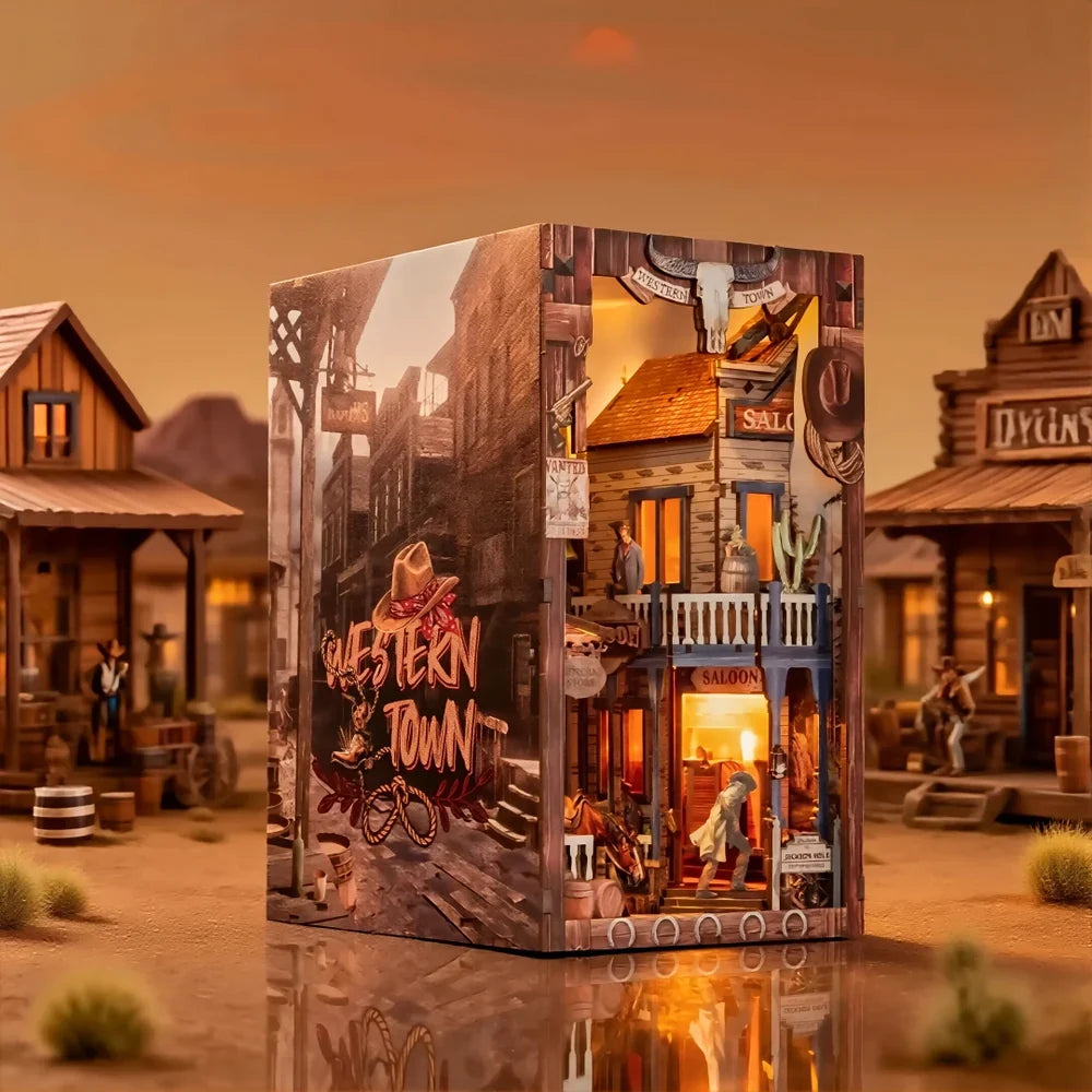 Book Nook – La Ville du Far West — vue 1