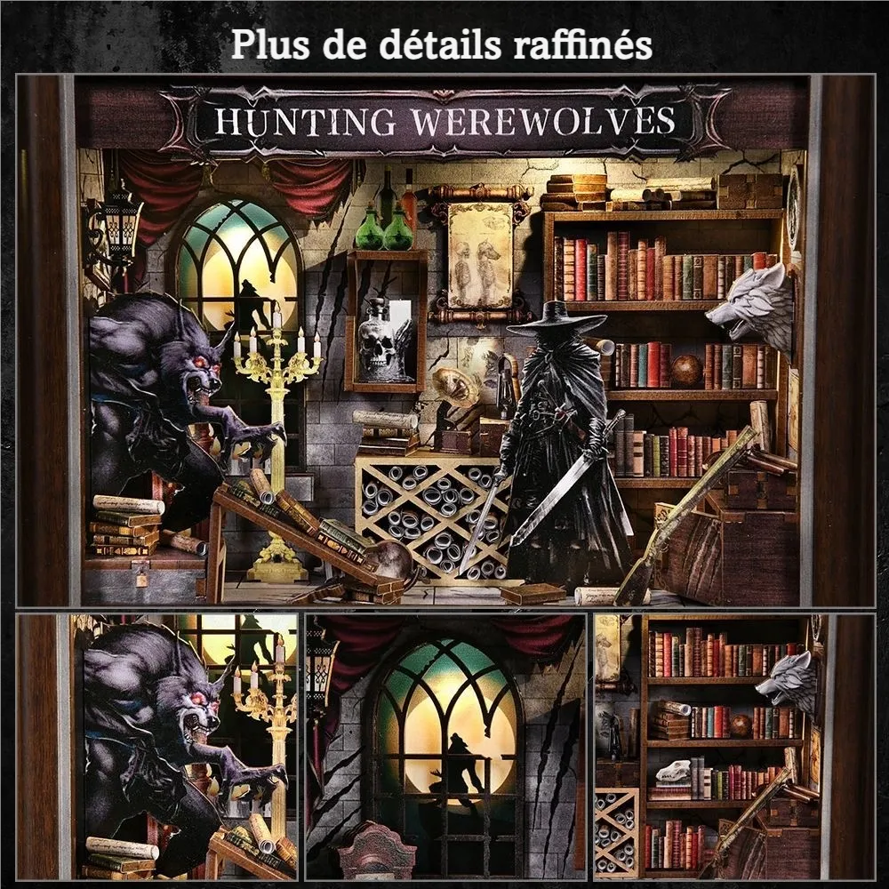Cadre 3D – La Chasse aux Loups-Garous — vue 2