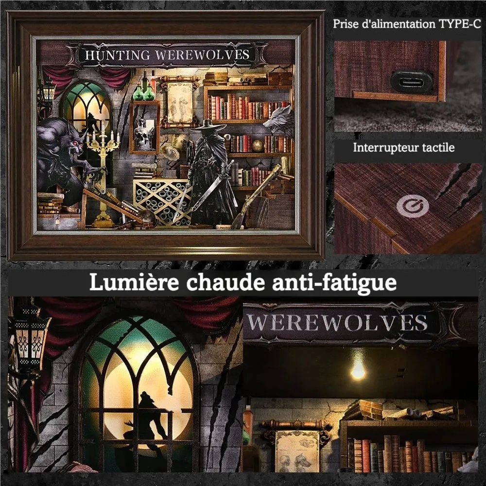 Cadre 3D – La Chasse aux Loups-Garous — vue 6