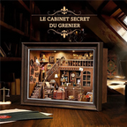 Cadre 3D – Le Grenier Secret — vue 3
