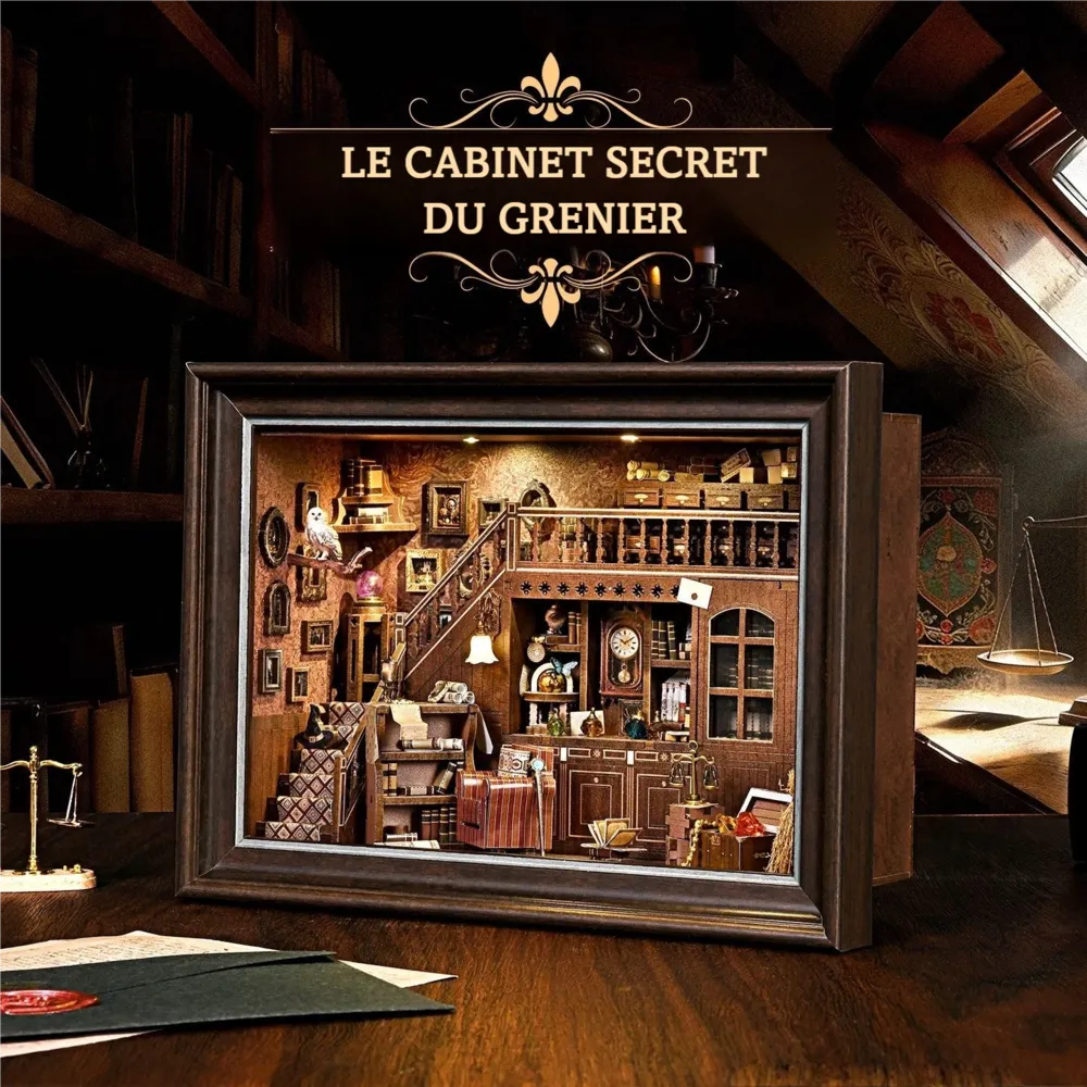 Cadre 3D – Le Grenier Secret — vue 3