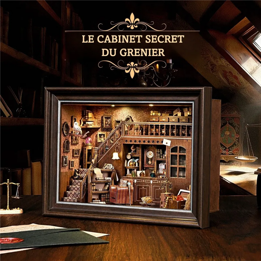 Cadre 3D – Le Grenier Secret — vue 3