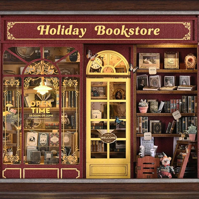 Cadre 3D – La Librairie de Vacances — vue 3