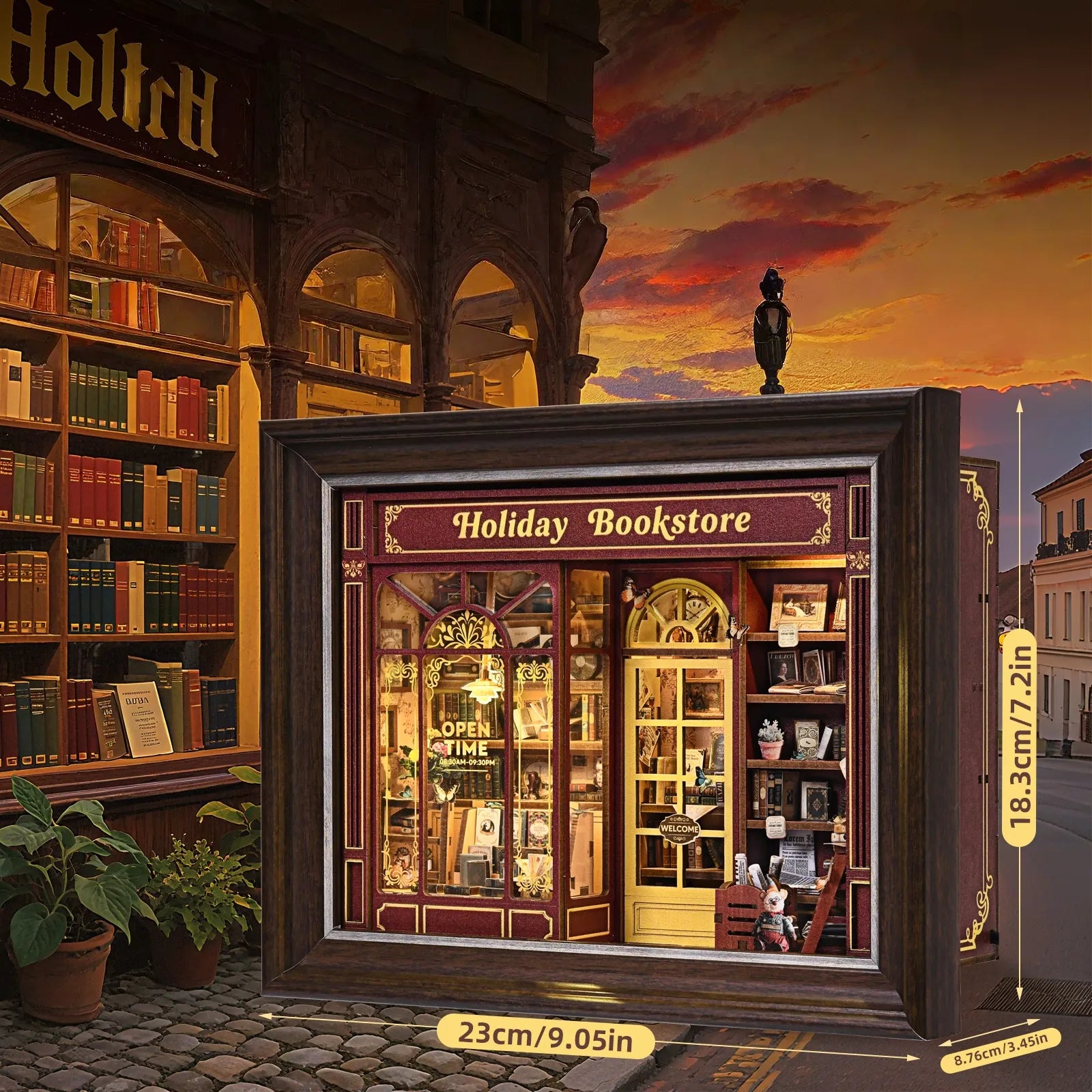 Cadre 3D – La Librairie de Vacances — vue 4