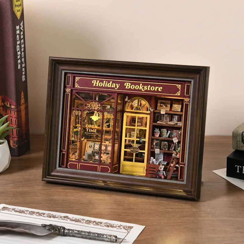 Cadre 3D – La Librairie de Vacances — vue 5