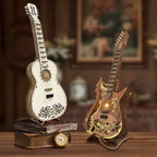 Puzzle 3D Bois – La Guitare Aurora — vue 5