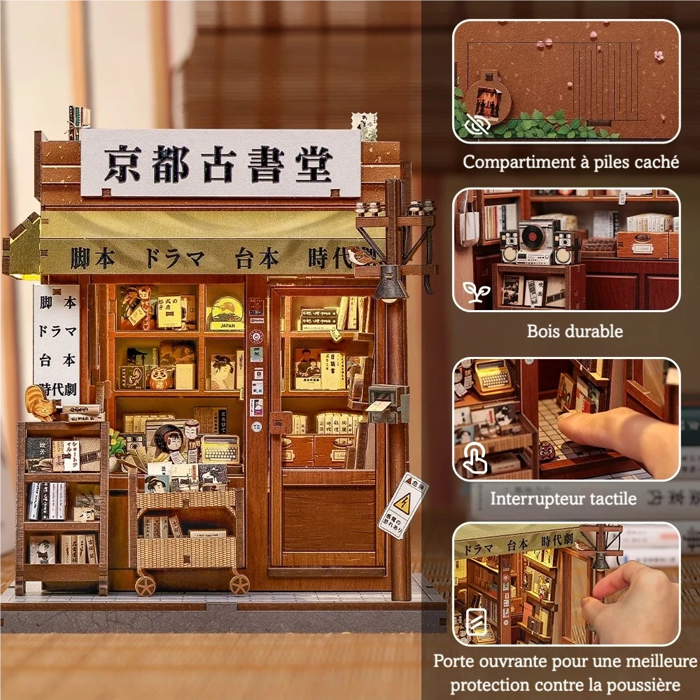 Maison Miniature – Librairie Ancienne de Kyoto — vue 3