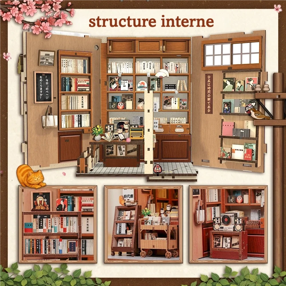 Maison Miniature – Librairie Ancienne de Kyoto — vue 4