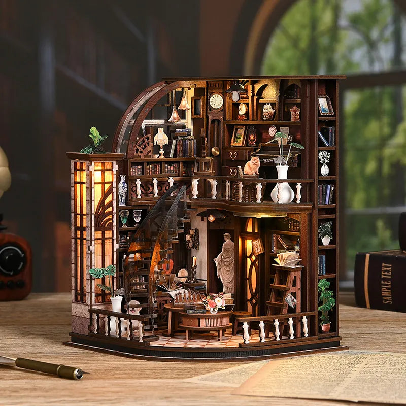 Maison Miniature – La Librairie Bacchus — vue 1