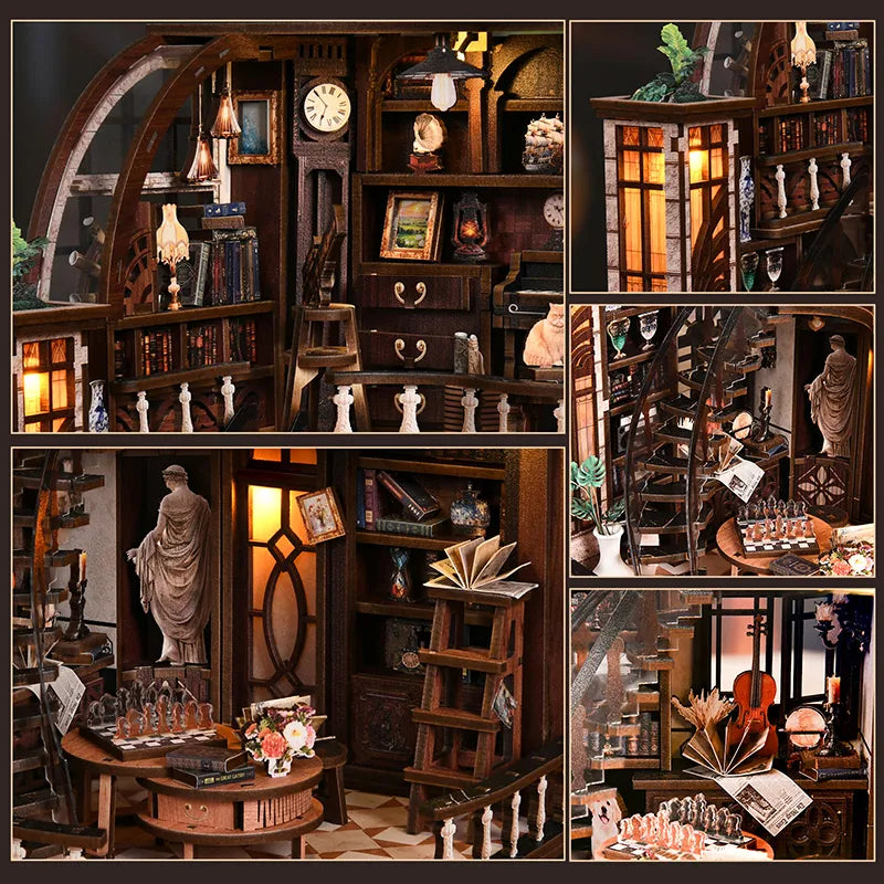 Maison Miniature – La Librairie Bacchus — vue 2