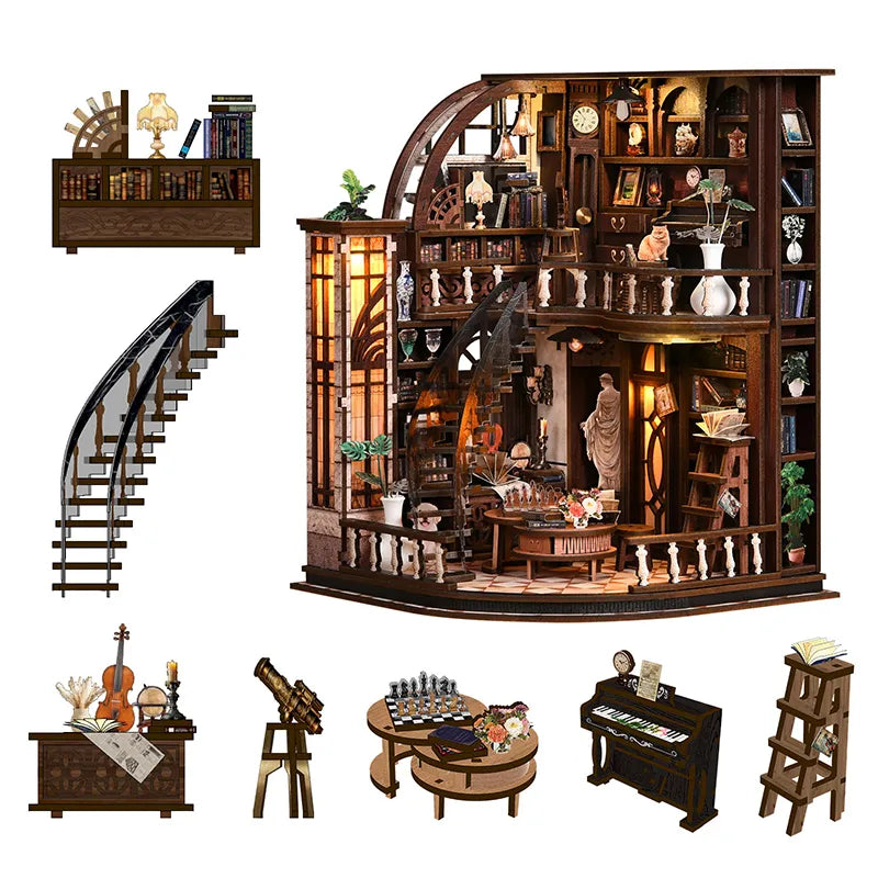 Maison Miniature – La Librairie Bacchus — vue 15